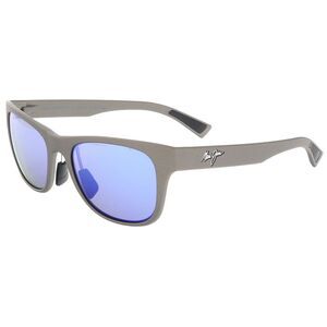 Maui Jim MJ0684S-004 Sleek Grey Marble Square BlueHawaii Polarized Glass